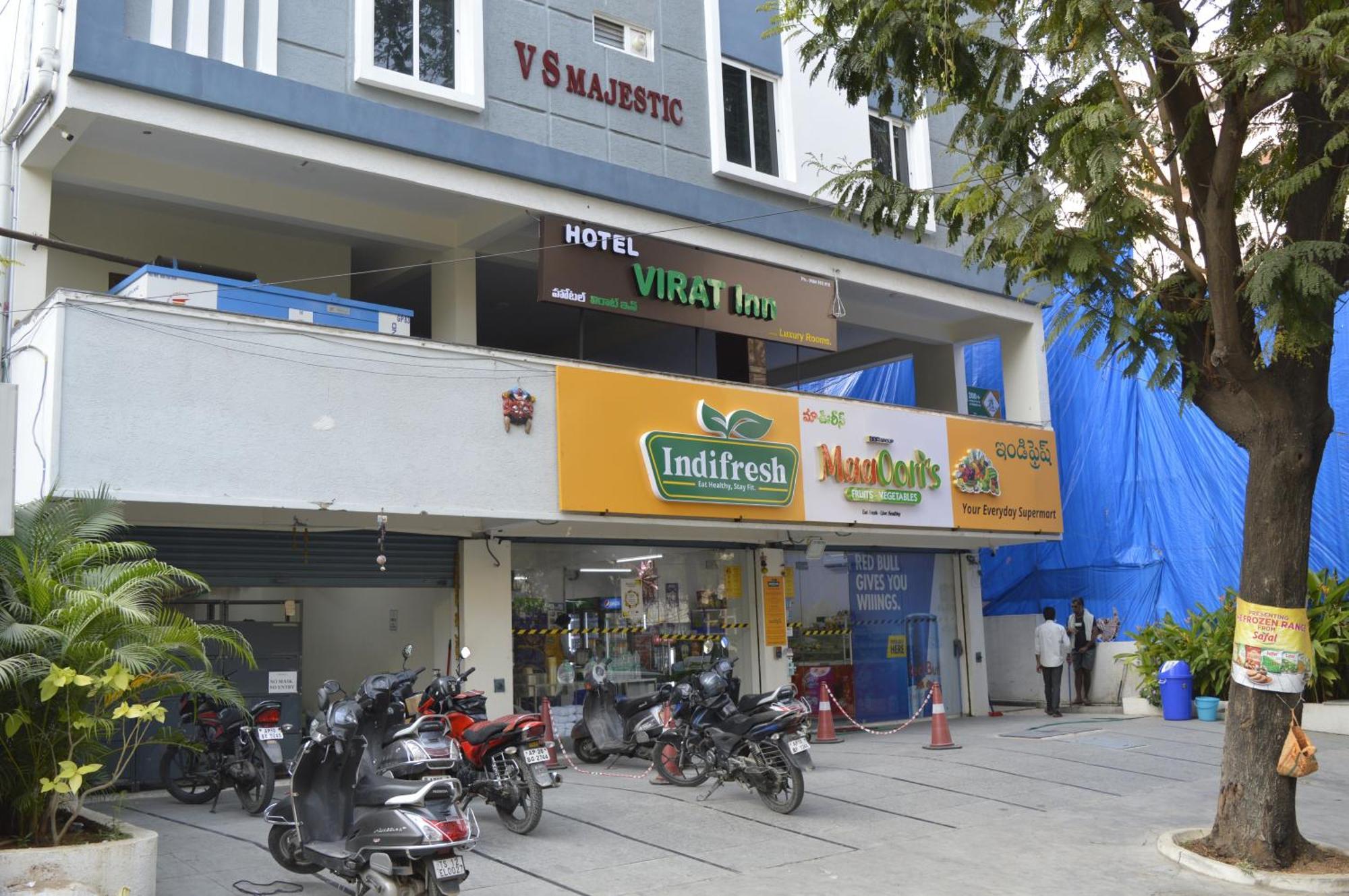 Hotel Virat Inn Hyderabad Exterior foto